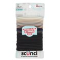 Scunci 24Pk No Damage Elastic Clr Thick Hair