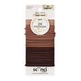 thumbnail image 1 of Scunci 2x Stronger Elastic All Hair Ponytail Hair Ties, Brown, 32 Count, 1 of 9