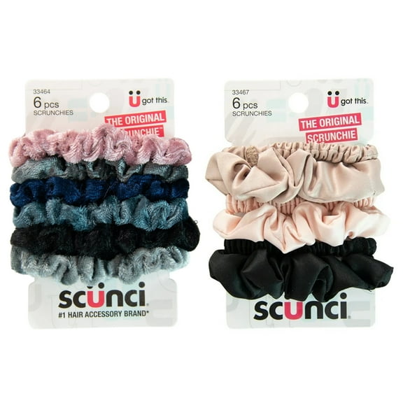 Scunci Assorted Scrunchies, 12pc