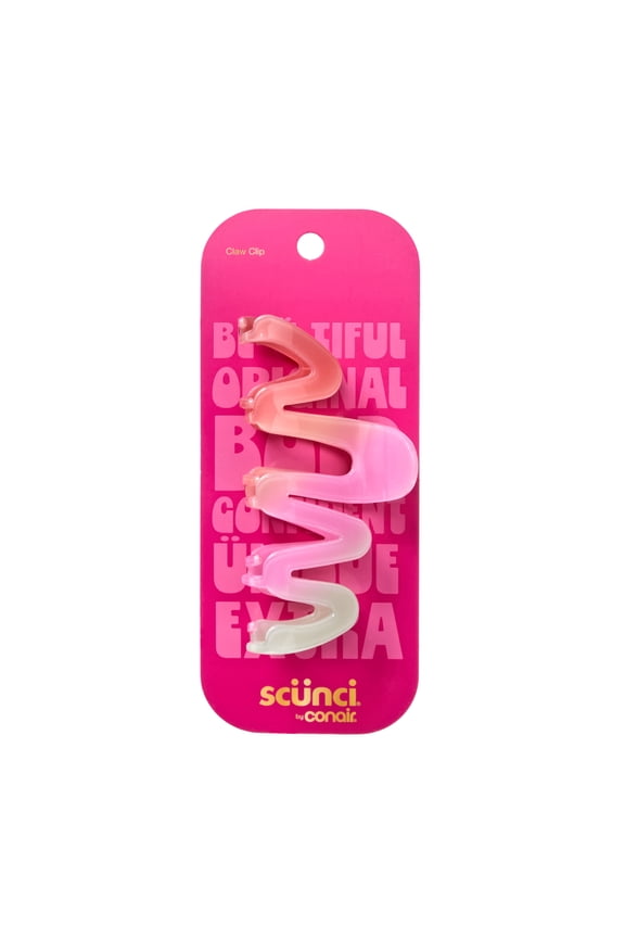 SC GenZ 1-PK WAVY OMBRE CLAW CLIP