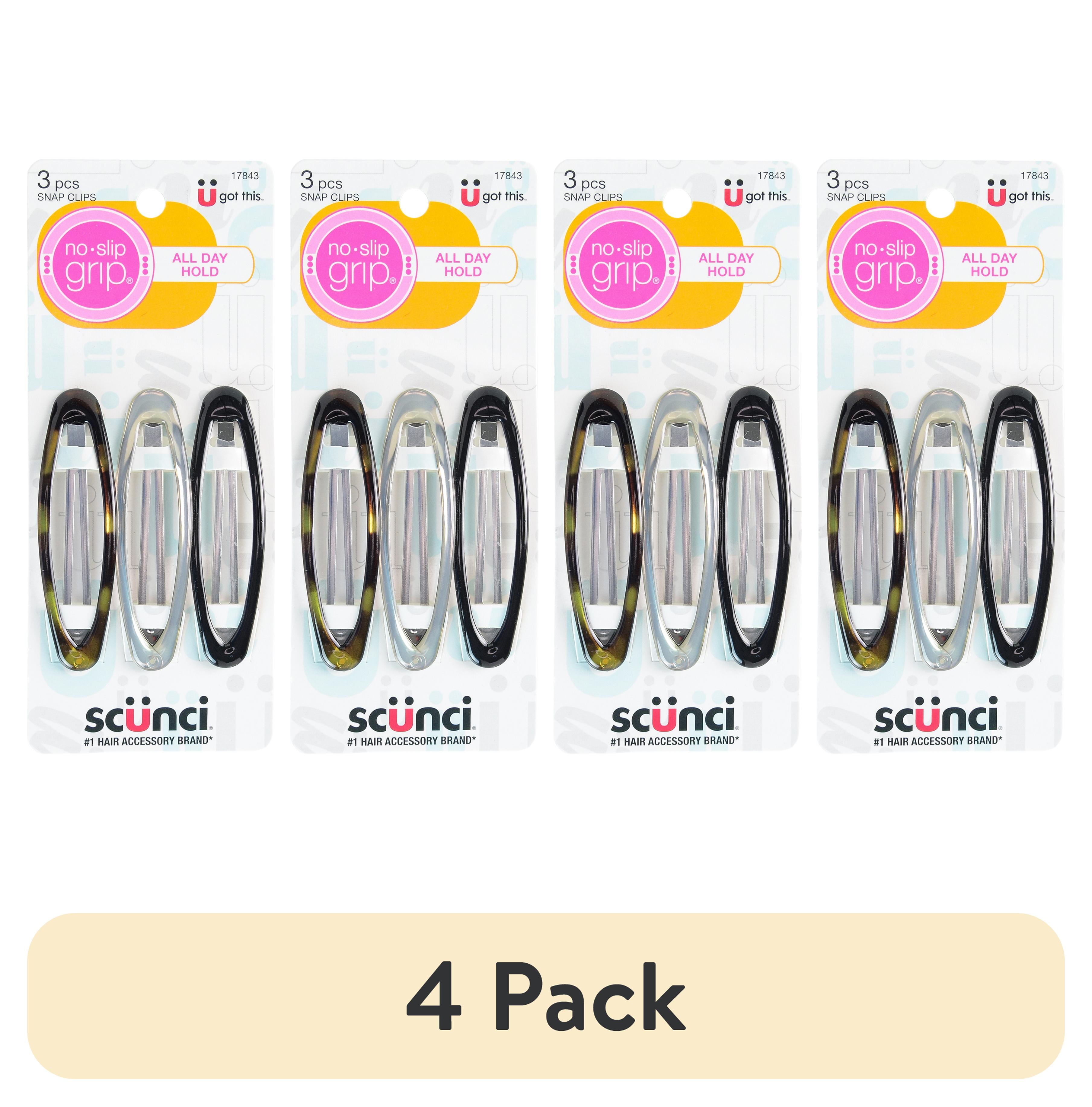Amazon.com : Scunci 1785103a048 No Slip Grip™ Barrettes