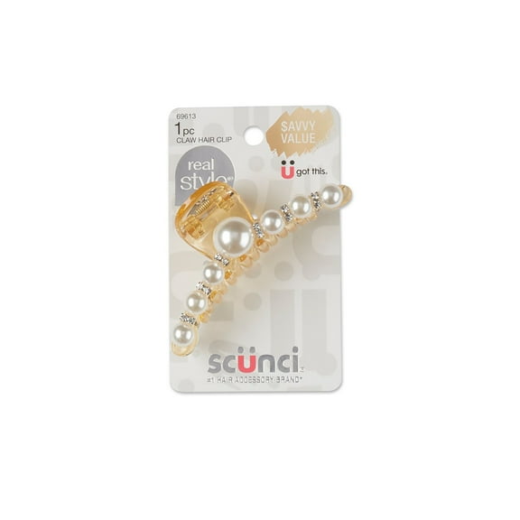 Scunci, Claw Clip Pearl