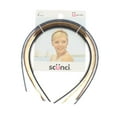 Scunci Effortless Beauty Thin Plastic Headbands 4 ea (Pack of 2