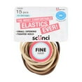 thumbnail image 1 of Scunci Elastic Stretch Nylon Hair Bands for Fine Hair (Pack of 2), 1 of 1
