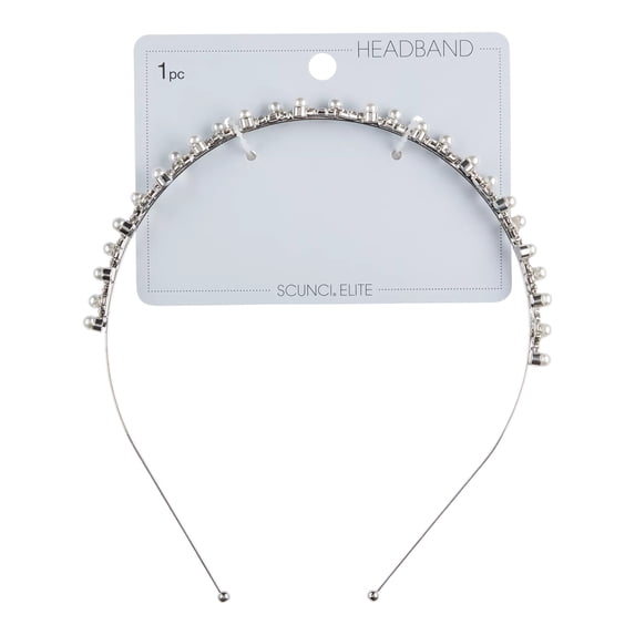 Scunci Elite Pearl & Rhinestone Headband, 1-Piece