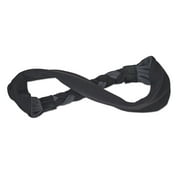 Scunci Everyday & Active Braided Reversible Headwrap in Black, 1ct