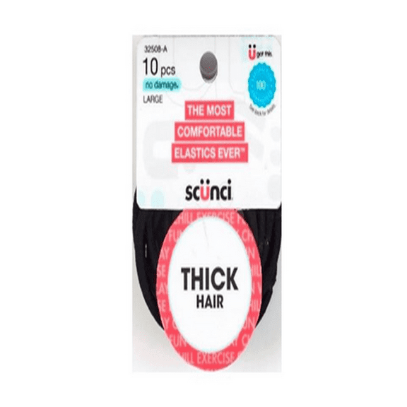 Scunci Extra Thick Hair Elastics (Pack of 20)