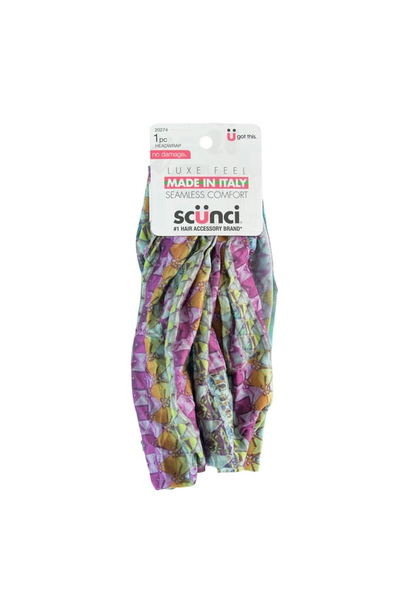 Floral Headwrap Fashion Headband, Multi-Color