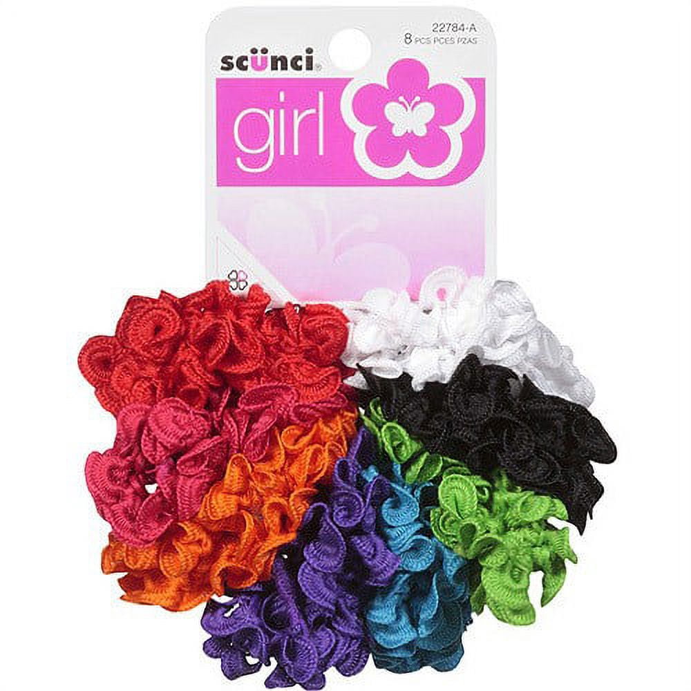 Scunci Girl Hair Scrunchies (Pack of 18)