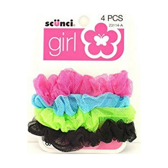 Scunci Girl Mini Twisters - 4 Pcs.