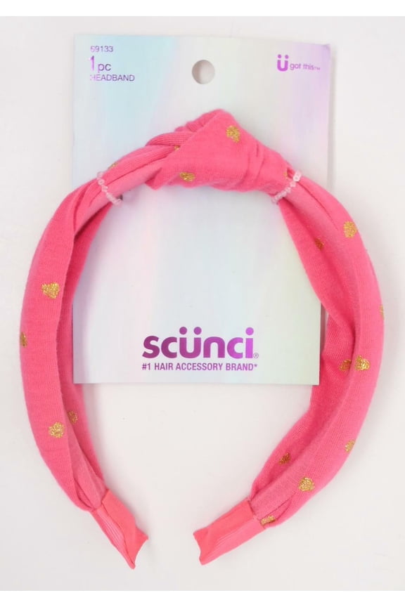 Kids Hair Accessory Knot Headband - Pink - 1pc - 69133