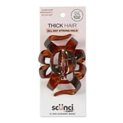 Scunci Large Octo-Jaw Claw Clip, Tortoiseshell, 1 Count
