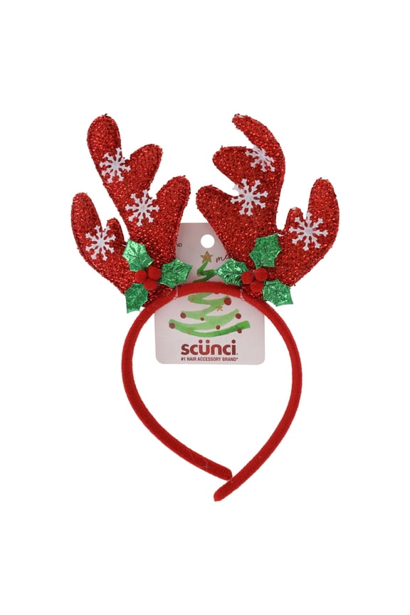 Merry + Bright Reindeer Antler Headband, 1-Piece