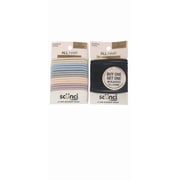 Scunci No Damage Hair Tie Elastics, Assorted, 15 Ct (2 Pack)