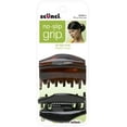 thumbnail image 1 of Scunci No-Slip Grip Cover Hinge Jaw Clips 2 ea, 1 of 2