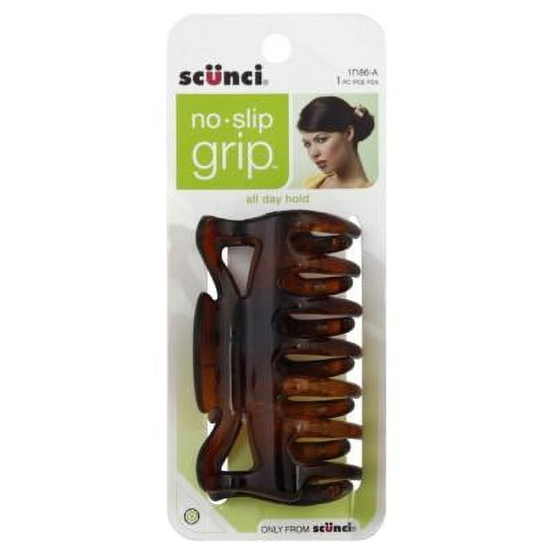 Scunci No Slip Grip Jaw Clip 9Cm, 3 Ct