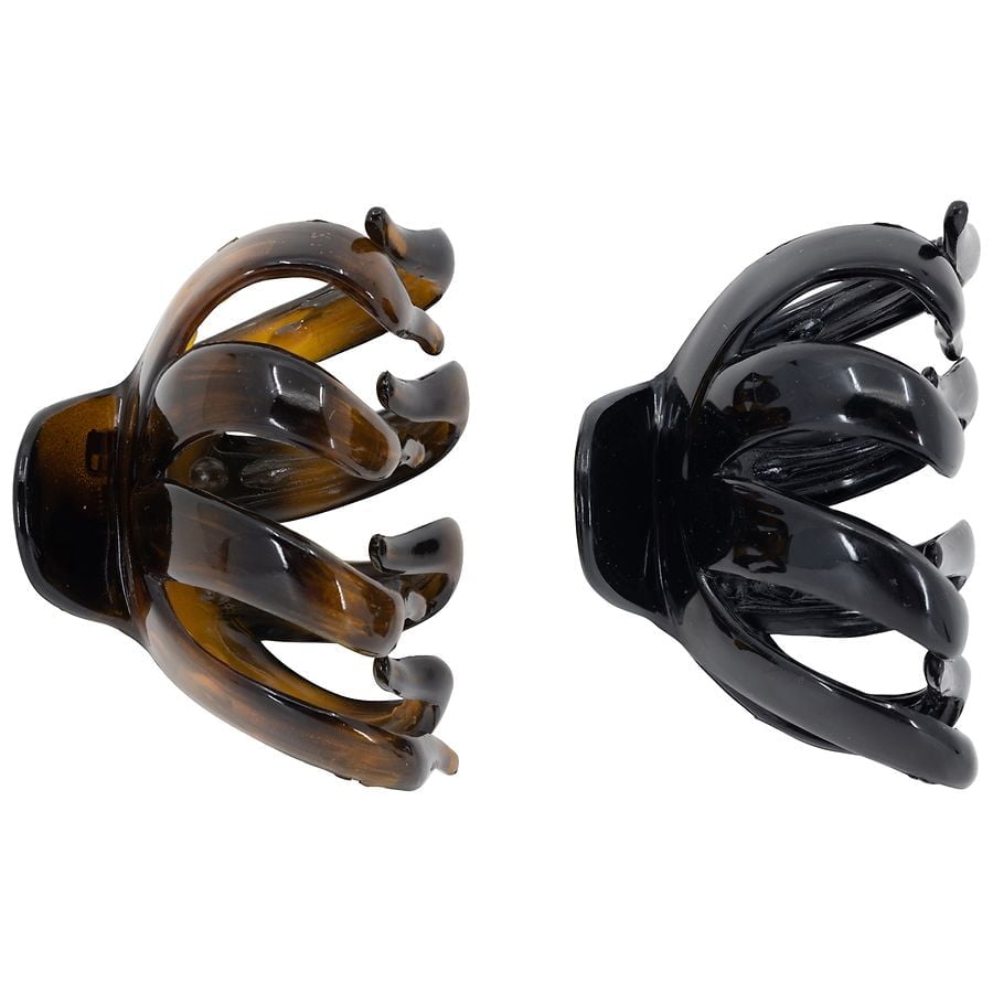 Scunci No-Slip Grip Large Octopus Claw/Jaw Clips 2.0 ea Pack of 3