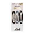 thumbnail image 1 of Scunci No-Slip Grip Oval Snap Hair Clips, Multicolor, 3 Count, 1 of 11