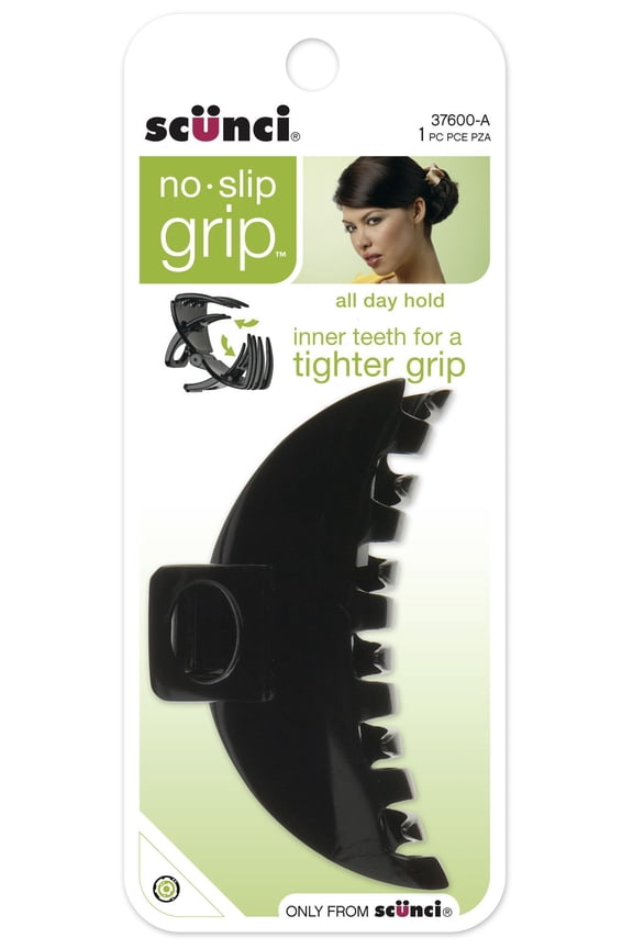 No-slip Grip Double Teeth Jaw Clip 1 ea