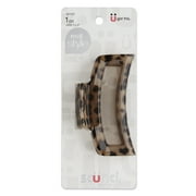 Sc nci Open Center Jaw Hair Clip, Tortoise Shell