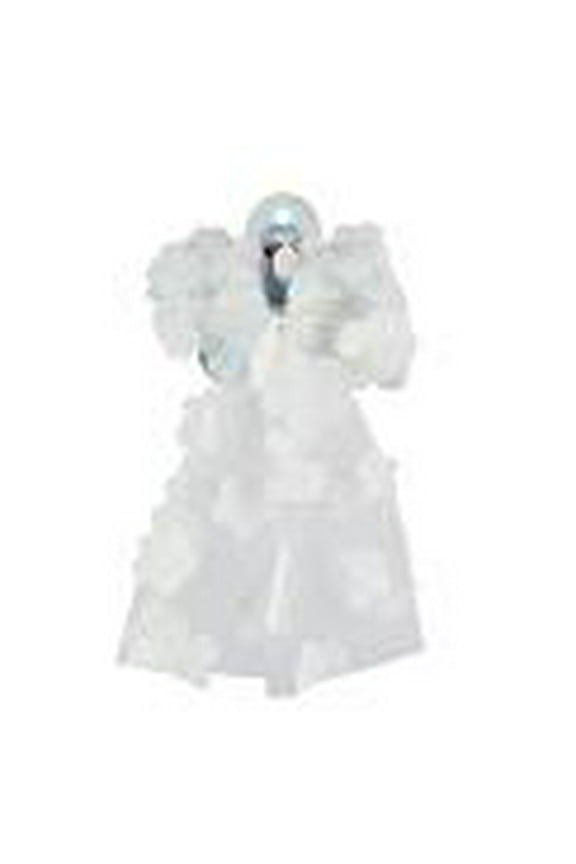 Sheer Daisy Bow French Hair Barrette, White, 1 ct