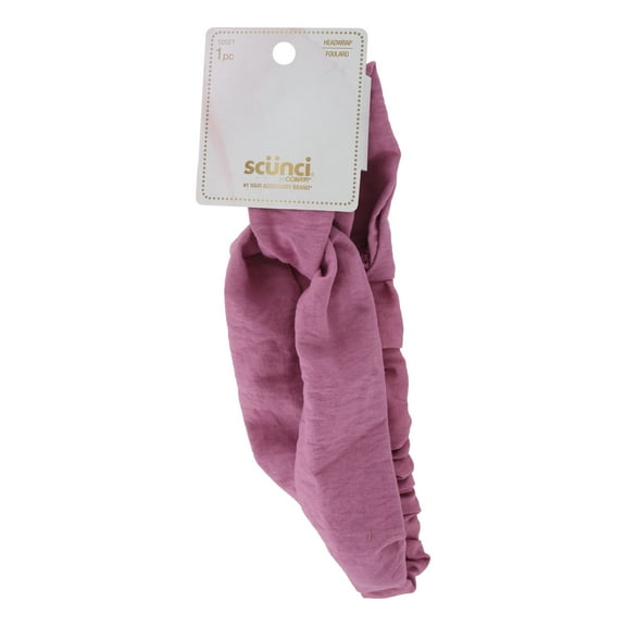 Scunci Soft Fabric Knot Headwrap, Color Varies, 1-Count