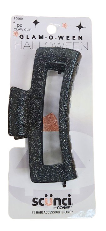 Clip Per Capelli Scunci Halloween Glamoween &ndash; Mani Di Scheletro Che Brillano Al Buio &ndash; 2 Pezzi