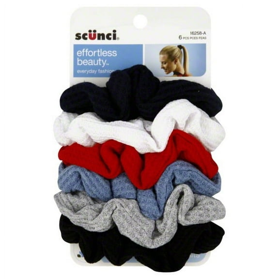 Scunci The Original Scrunchie, 6 count