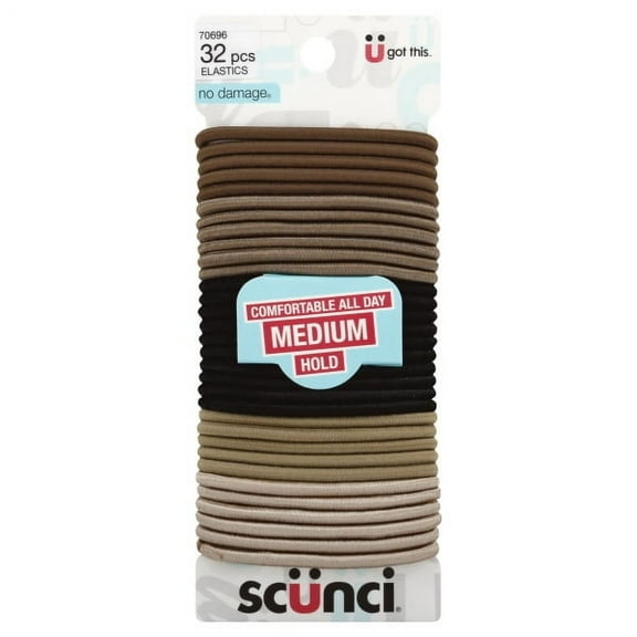 Scunci No Damage Elastics 32 Each