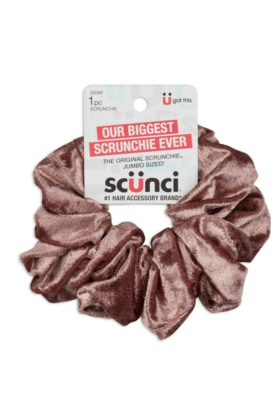 Velvet Jumbo Scrunchie