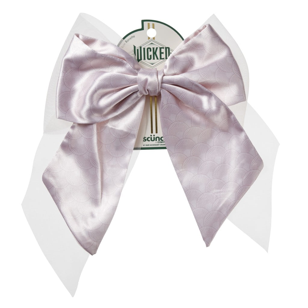 Scunci Wicked Glinda Pink Bow Barrette