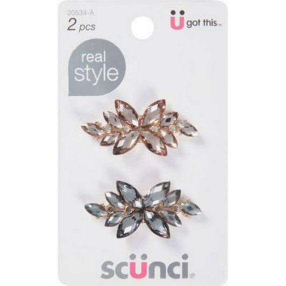 Scunci Wire Hair Barrette (Pack of 36)