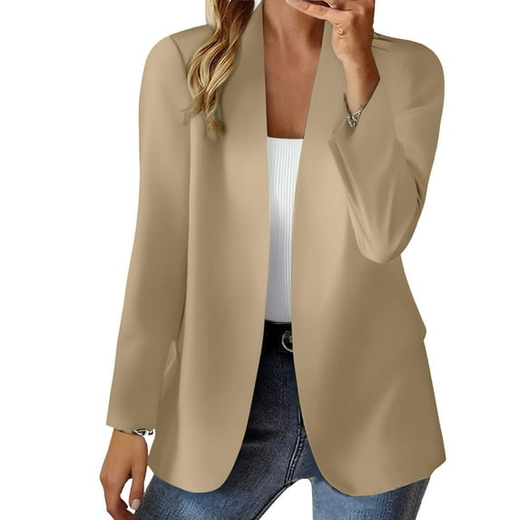 Pyhlmscde Women Cardigan Sweater Chunky Open Front Lady Jacket Coat Fall Outwear 2025 Trendy Outfits, Lightweight Trench Coat Women, Short Trench Coats for Women, Jackets for Women