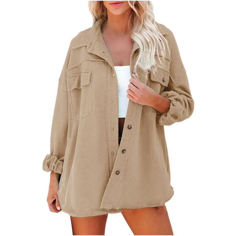 Casual Solid Patchwork Pocket Turndown Collar Outerwear(4 Colors) Casual Solid Patchwork Pocket Turndown Collar Outerwear(4 Colors)