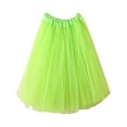 thumbnail image 1 of Scyoekwg Skirts for Women Trendy Casual Comfy Pleated Gauze Short Skirt Adult Tutu Dancing Skirt Mint Green Free Size, 1 of 3