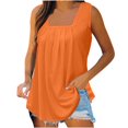 thumbnail image 1 of Scyoekwg Women Basic Tops Loose Trendy Going Out Tops Ladies Blouses Dressy Casual Womens Summer Fashion Short Sleeve Cute T Shirts, 1 of 6