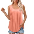 thumbnail image 1 of Scyoekwg Hawaiian Tank Tops for Women Sleeveless Womens Going Out Outfits Trendy Ladies Blouses Dressy Casual Womens Summer Fashion Loose Tops Comfy Clothes, 1 of 7