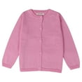 thumbnail image 1 of Scyoekwg Toddler Infant Baby Girls Boys Knit Sweater Coats Solid Color Small Cardigan Long Sleeve Sweater Pink 5 Years, 1 of 6