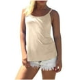 thumbnail image 1 of Scyoekwg Work Out Tank Tops Womens Sleeveless Going Out Top Womens Summer Fashion Loose Ladies Blouses Dressy Casual Basic Tank Tops Trendy, 1 of 6