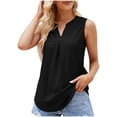 thumbnail image 1 of Scyoekwg Casual Tank Top for Women Sleeveless Womens Summer Fashion Loose Ladies Blouses Dressy Casual Trendy Basic Tank Tops Going Out Top Clothes, 1 of 8