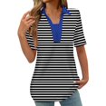 thumbnail image 1 of Scyoekwg Casual Womens Tops Going Out Tops Loose Ladies Blouses Dressy Casual Cute T Shirts Short Sleeve Womens Summer Fashion Trendy, 1 of 5
