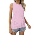thumbnail image 1 of Scyoekwg Work Tank Tops for Women Office Trendy Sleeveless Loose Going Out Top Ladies Blouses Dressy Casual Womens Summer Fashion Basic Tank Tops, 1 of 7