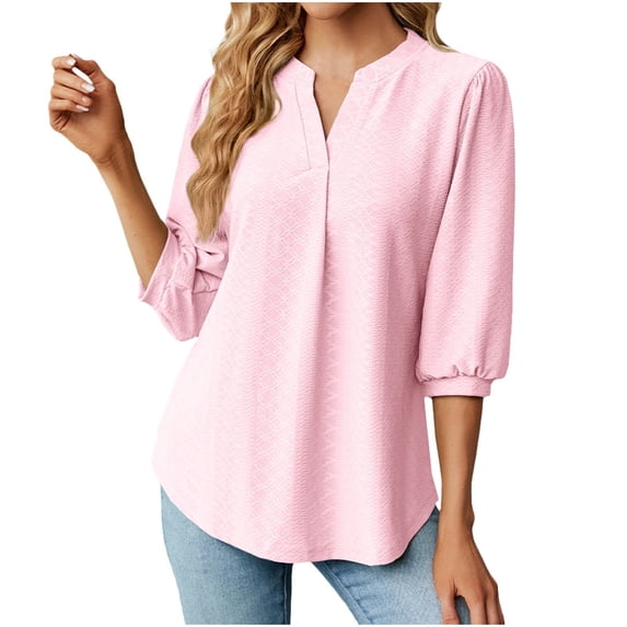 Scyoekwg Womens Short Sleeve Tops Trendy Going Out Tops Loose Short Sleeve Ladies Blouses Dressy Casual Womens Summer Fashion Lightweight