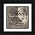 thumbnail image 1 of Sd Graphics Studio 12x12 Black Ornate Wood Framed with Double Matting Museum Art Print Titled - The End, 1 of 4