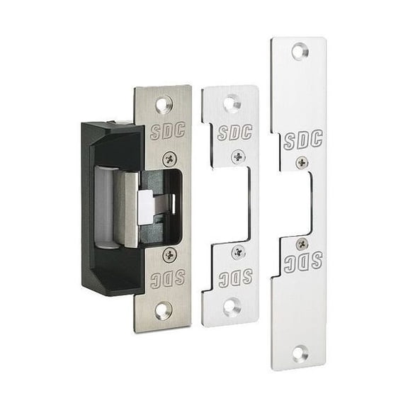 Sdc Electric Strike,4-7/8 in,7-15/16 in.H,SS 45-A