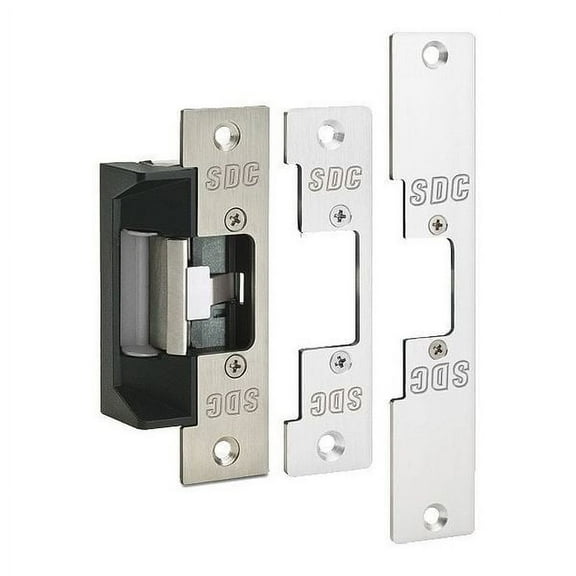 Sdc Electric Strike,4-7/8 in,7-15/16 in.H,SS 45-A