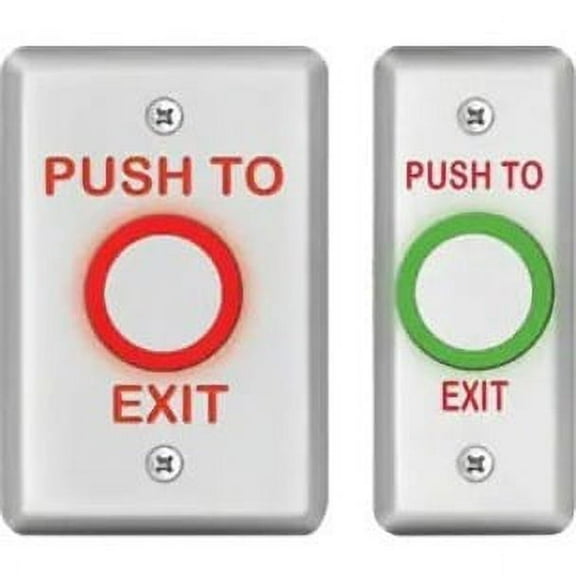 Sdc Exit Push Button,1-3/4 in. W 463NU
