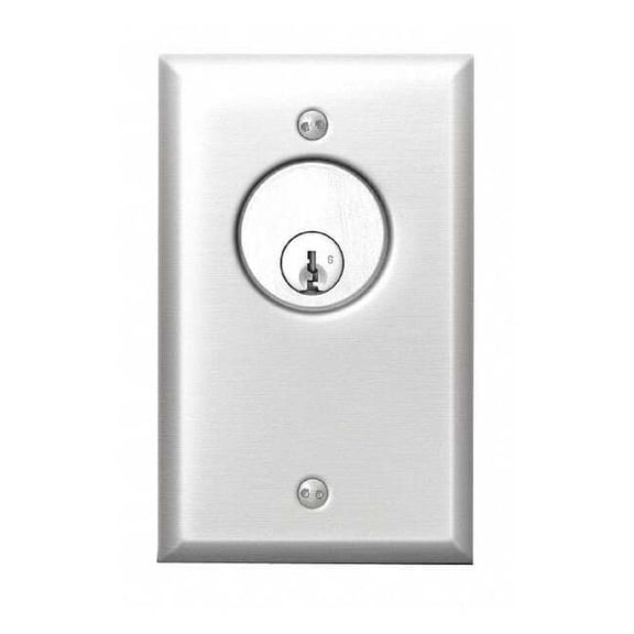 Sdc Key Switch,2-7/8 in. W, Alternate SPDT 701U