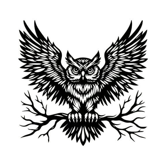 🦉✨ Sdcart Owl Metal Wall Art – Handmade Wrought Iron Owl Sculpture, Rustic Wildlife Wall Hanging Decor for Living Room, Bedroom, Garden, Gift for Nature and Wisdom Lovers