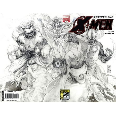 Sdcc 2008 Astonishing X-Men #25 Sketch Variant
